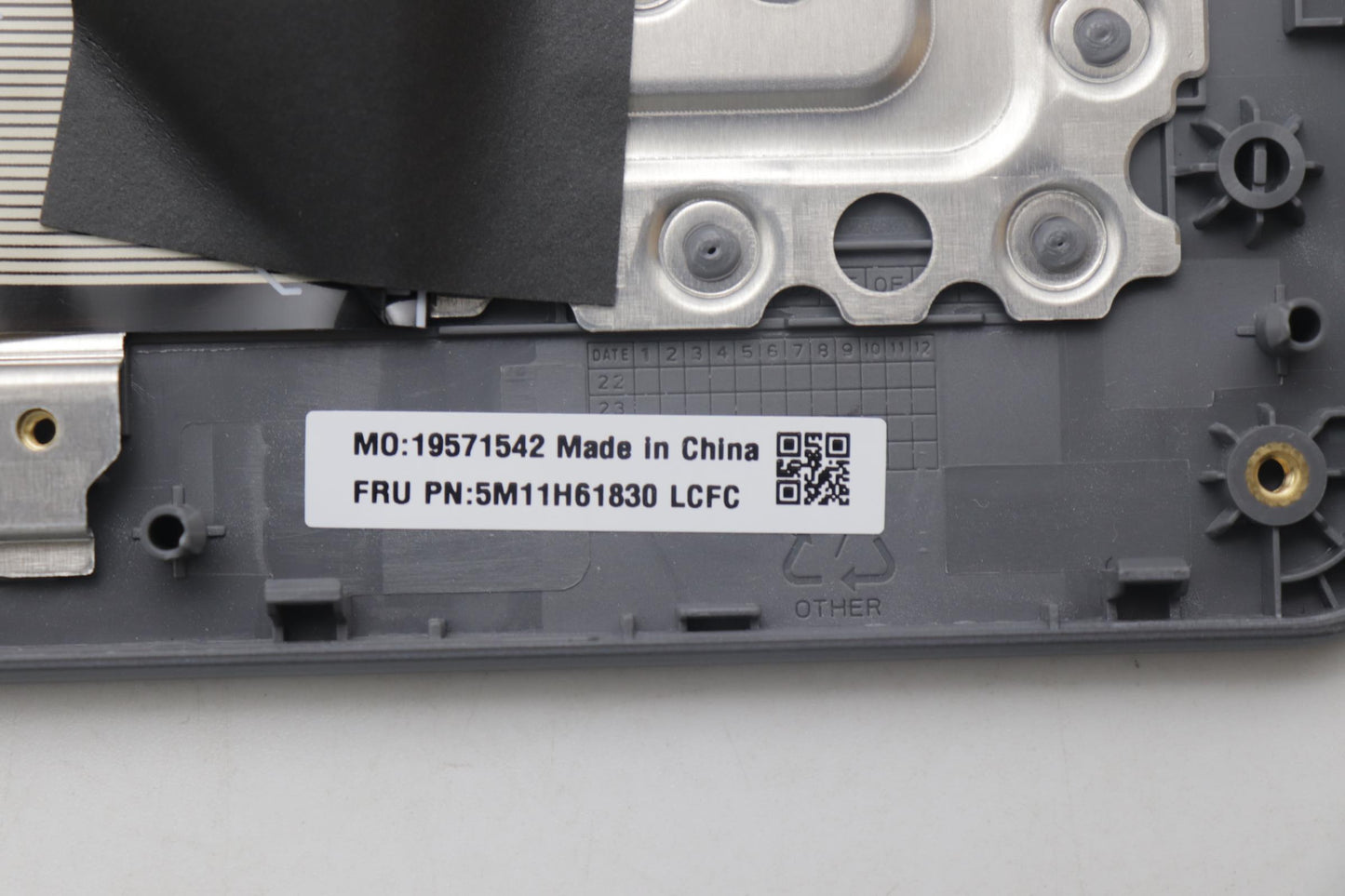 Lenovo Mech_Asm Kb Bk Pt Por Dfn - 5M11H61830