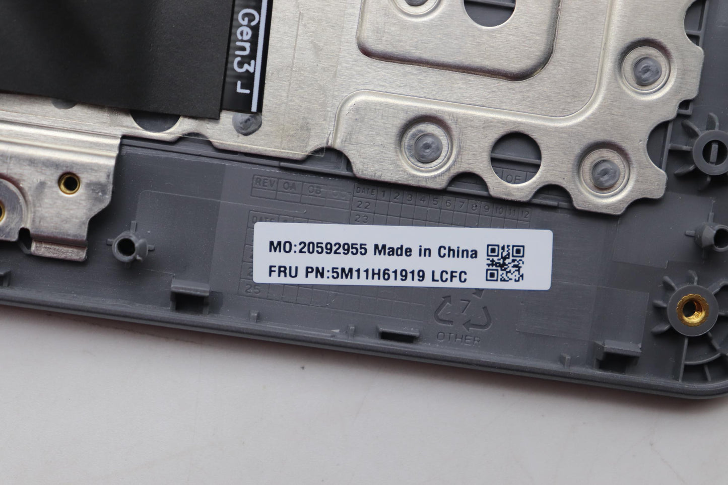 Lenovo Mech_Asm Bl Kb Bk Pt Hbw Dfn - 5M11H61919