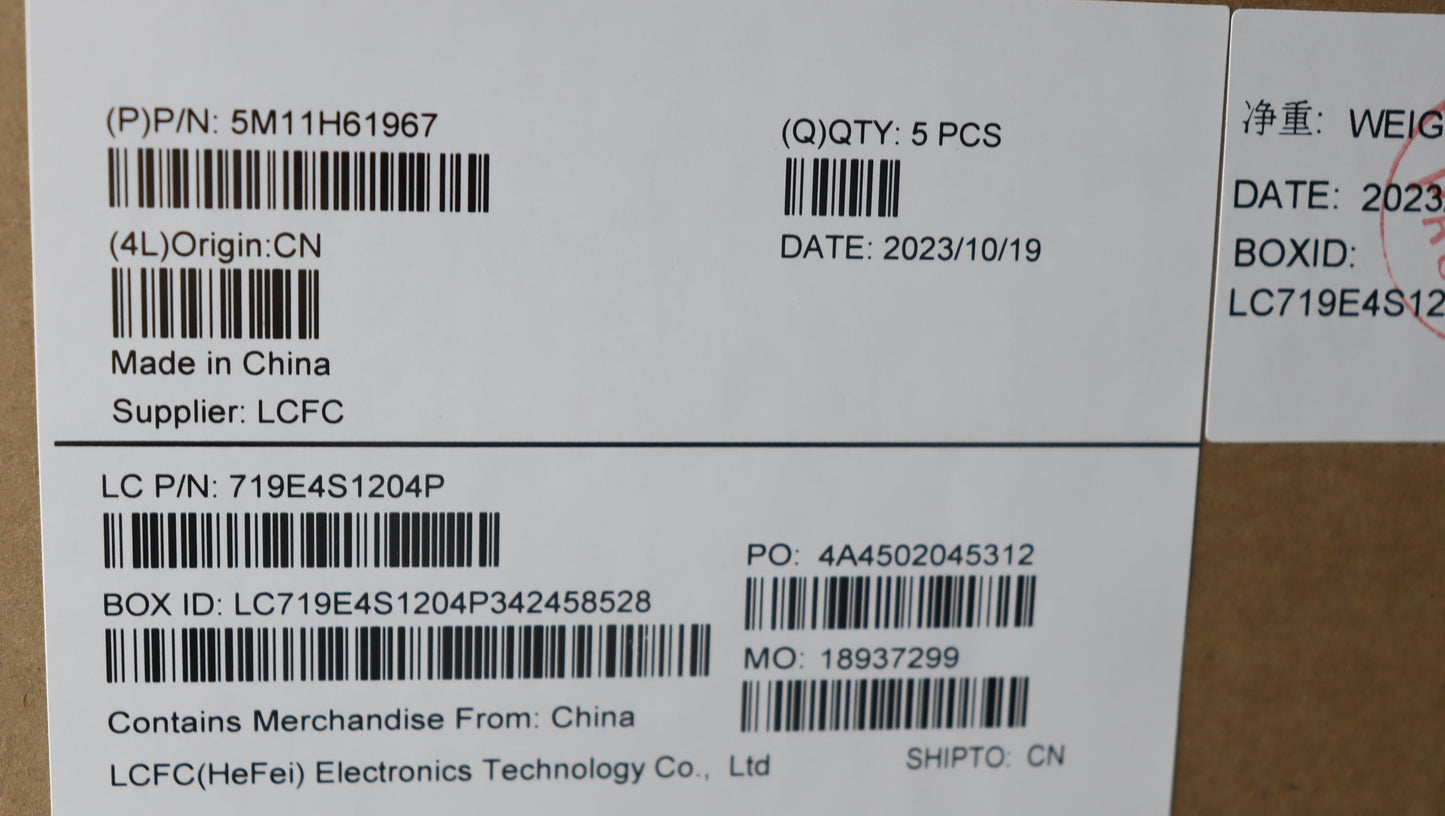 Lenovo Mech_Asm Kb Bk Pt H Tdp Eng Df - 5M11H61967