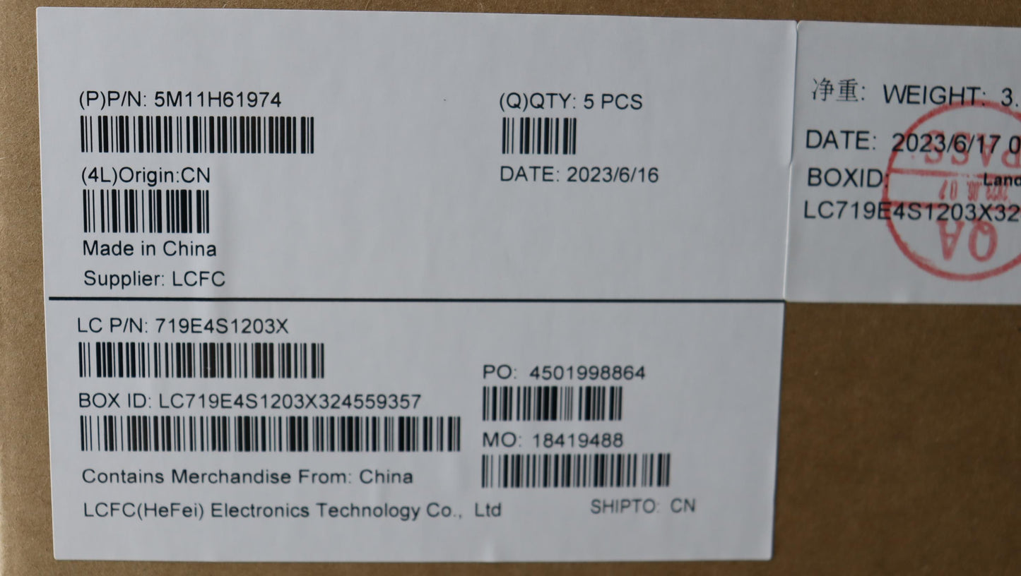 Lenovo Mech_Asm Kb Bk Pt H Tdp Nordic - 5M11H61974