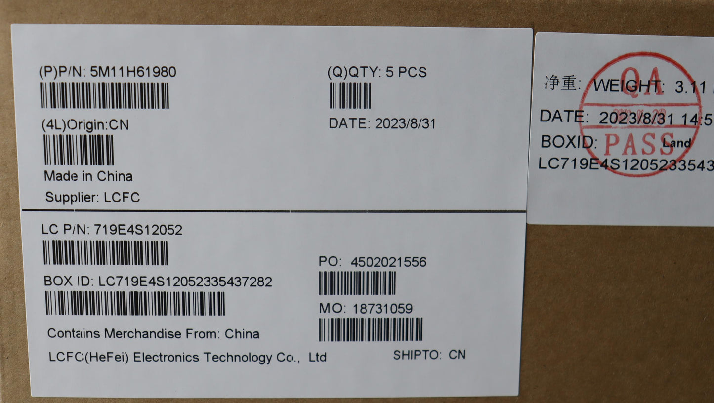 Lenovo Mech_Asm Kb Bk Pt H Tdp Sws Df - 5M11H61980