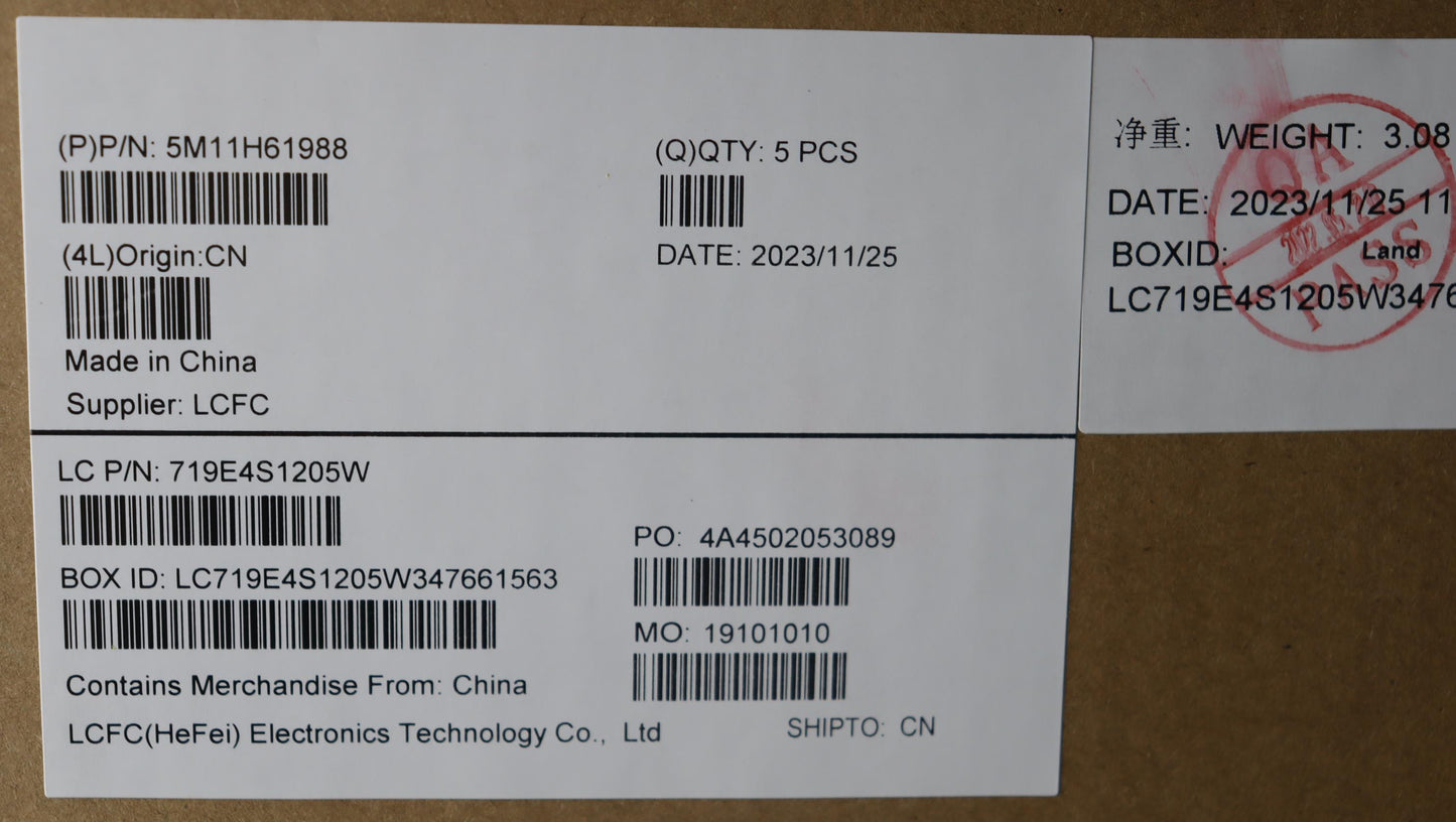 Lenovo Mech_Asm Kb Bk Pt H Tdp La Spa - 5M11H61988