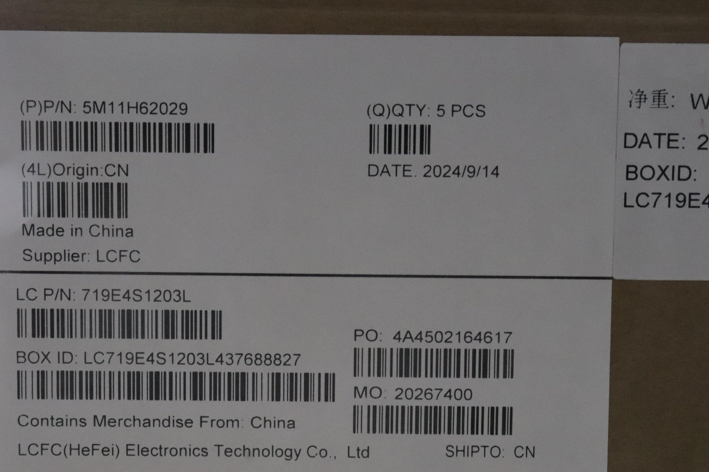 Lenovo Mech_Asm Kb Bk Pt H Tdp Por Df - 5M11H62029