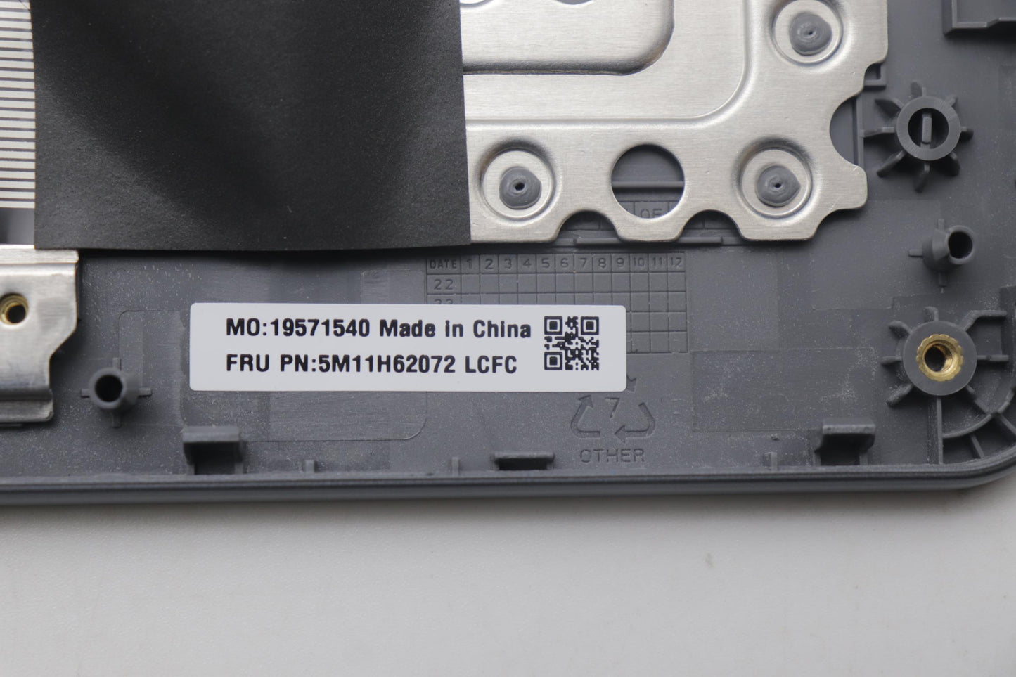 Lenovo Mech_Asm Bl Kb Bk Pt H Tdp Fra - 5M11H62072
