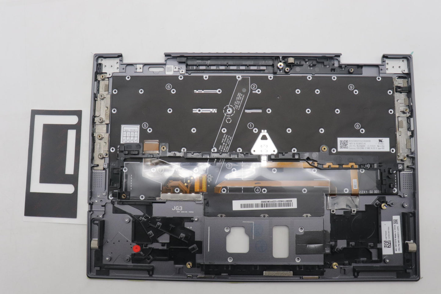 Lenovo Mech_Asm Bl Kb Gy Fpr 058 Fra - 5M11H62211