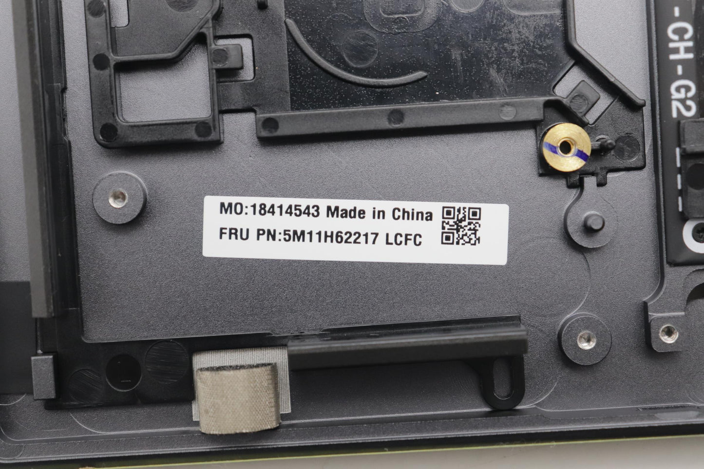 Lenovo Mech_Asm Bl Kb Gy Fpr Bel Chy - 5M11H62217