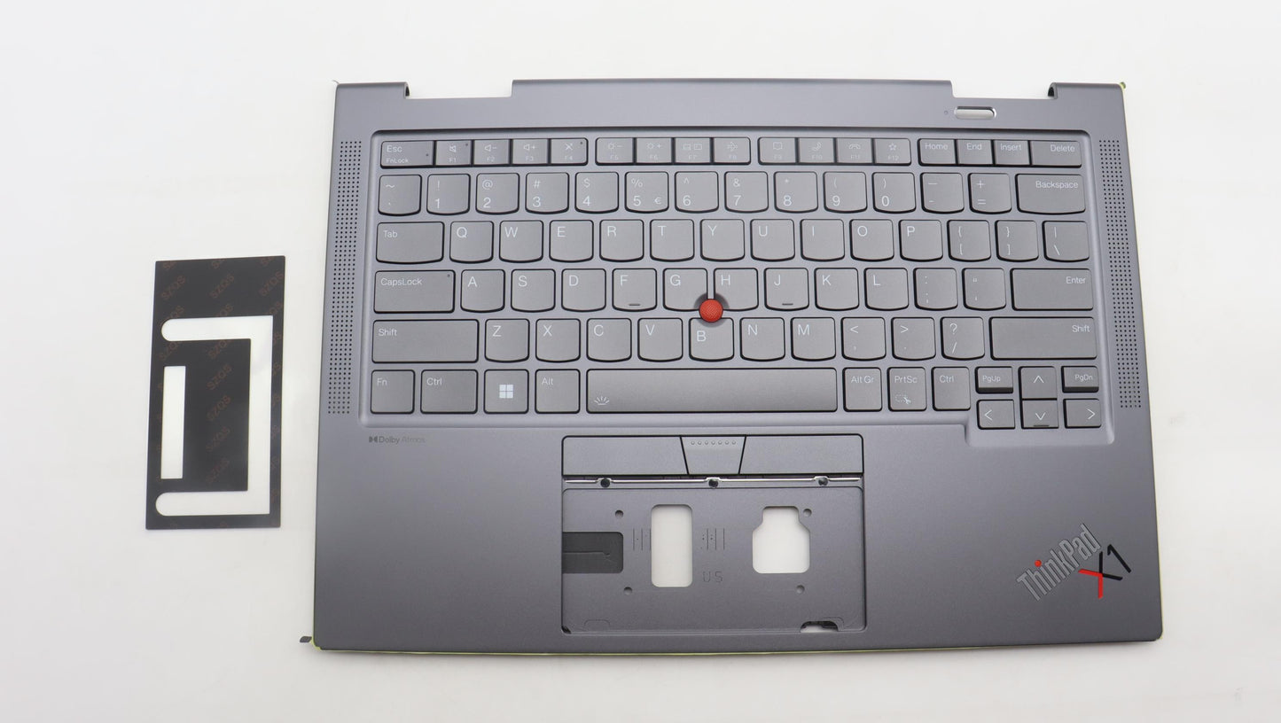 Lenovo Mech_Asm Bl Kb Gy Fpr Euro Eng - 5M11H62249