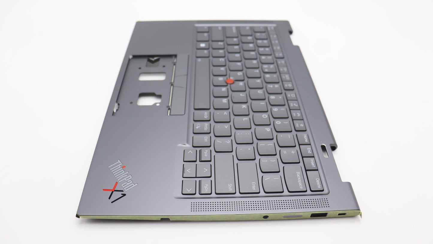 Lenovo Mech_Asm Bl Kb Gy Fpr Euro Eng - 5M11H62251