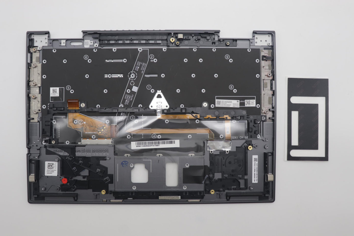Lenovo Mech_Asm Bl Kb Gy Fpr Fra Chy - 5M11H62253
