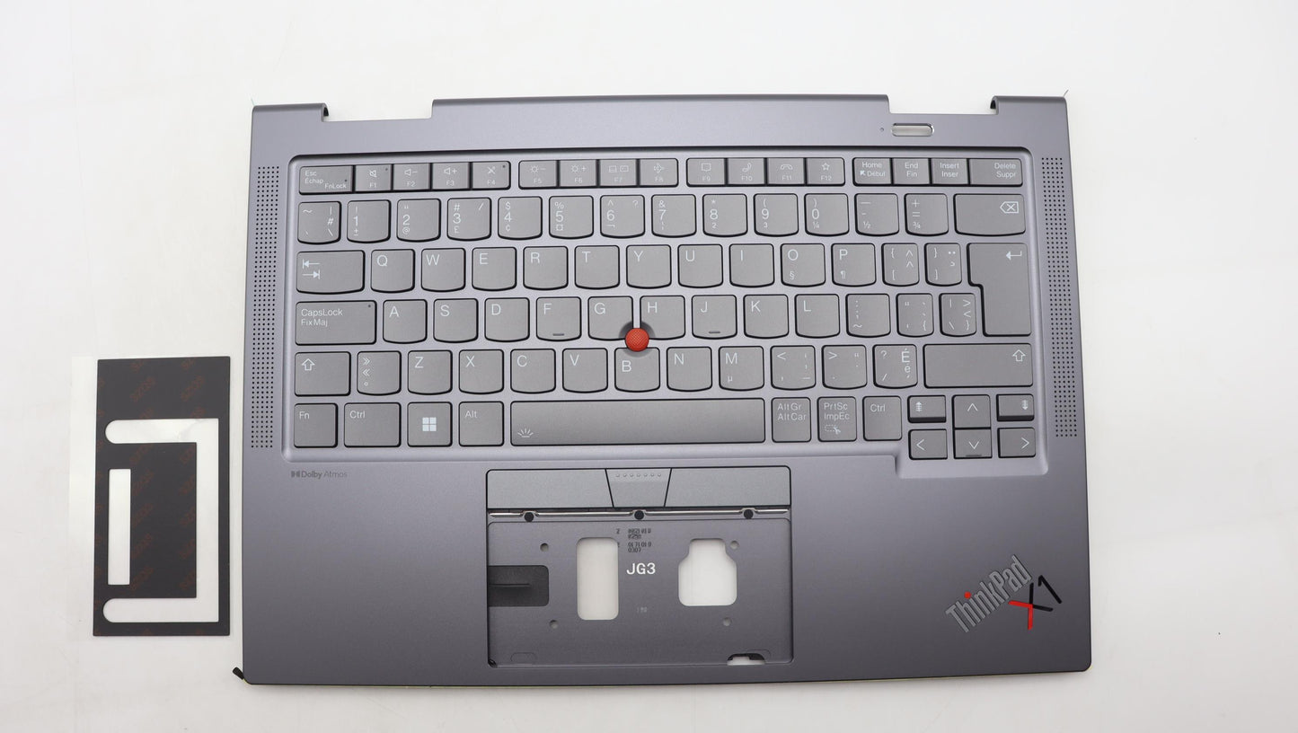 Lenovo Mech_Asm Bl Kb Gy Fpr Fra/Eng - 5M11H62257