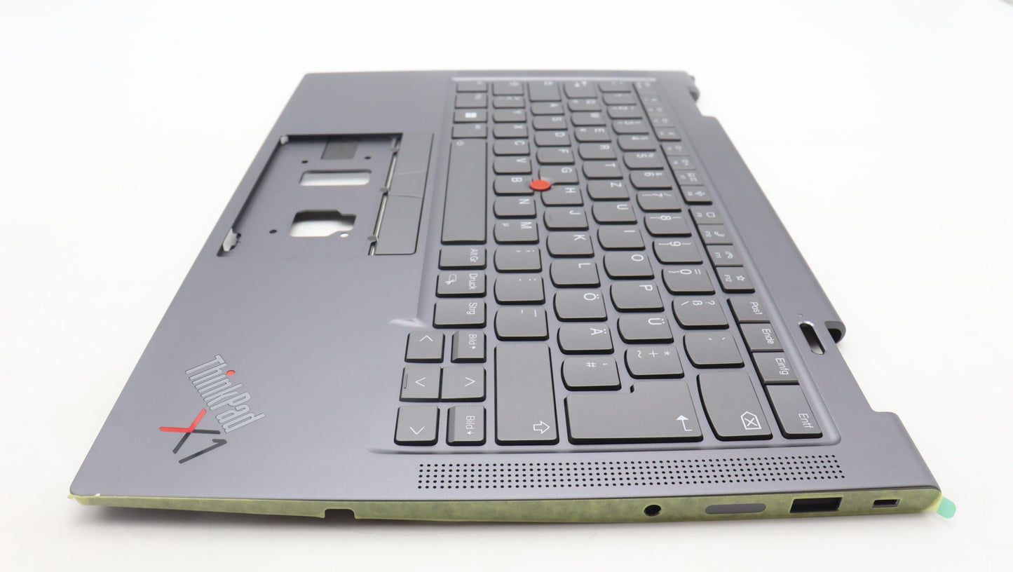 Lenovo Mech_Asm Bl Kb Gy Fpr Ger Chy - 5M11H62261