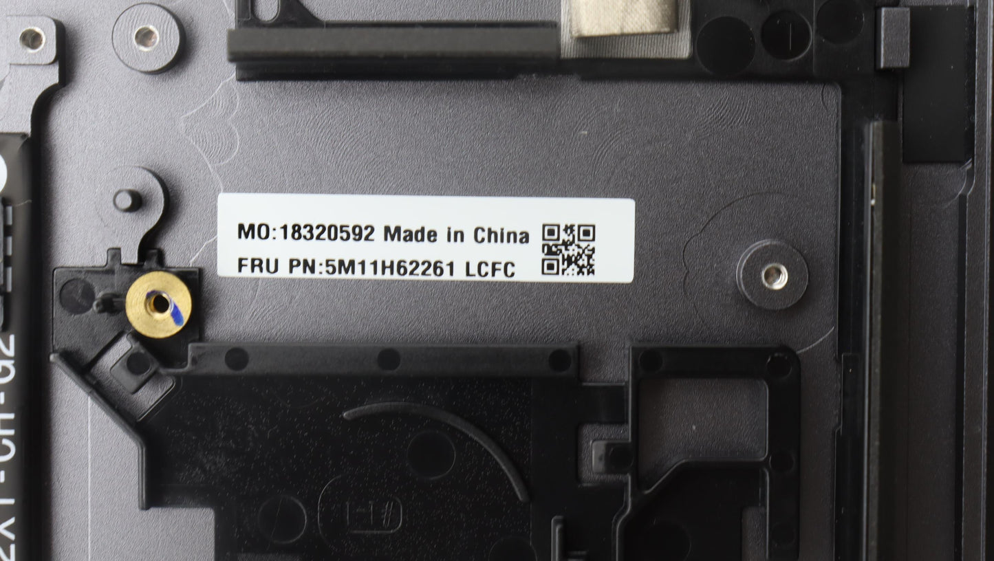 Lenovo Mech_Asm Bl Kb Gy Fpr Ger Chy - 5M11H62261