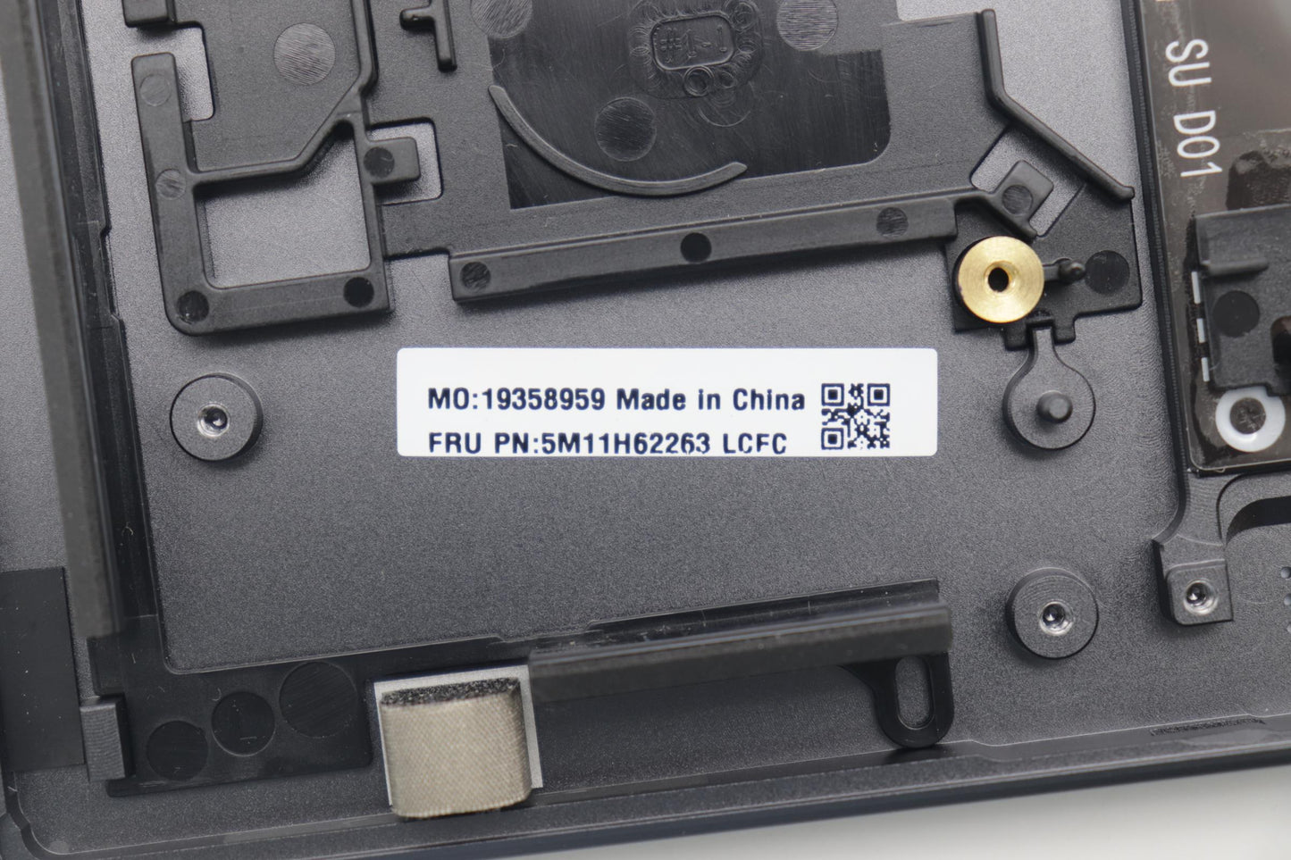 Lenovo Mech_Asm Bl Kb Gy Fpr Ger Srx - 5M11H62263