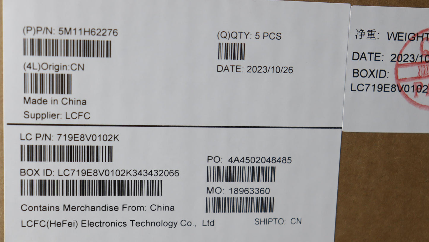 Lenovo Mech_Asm Bl Kb Gy Fpr Hbw Srx - 5M11H62276