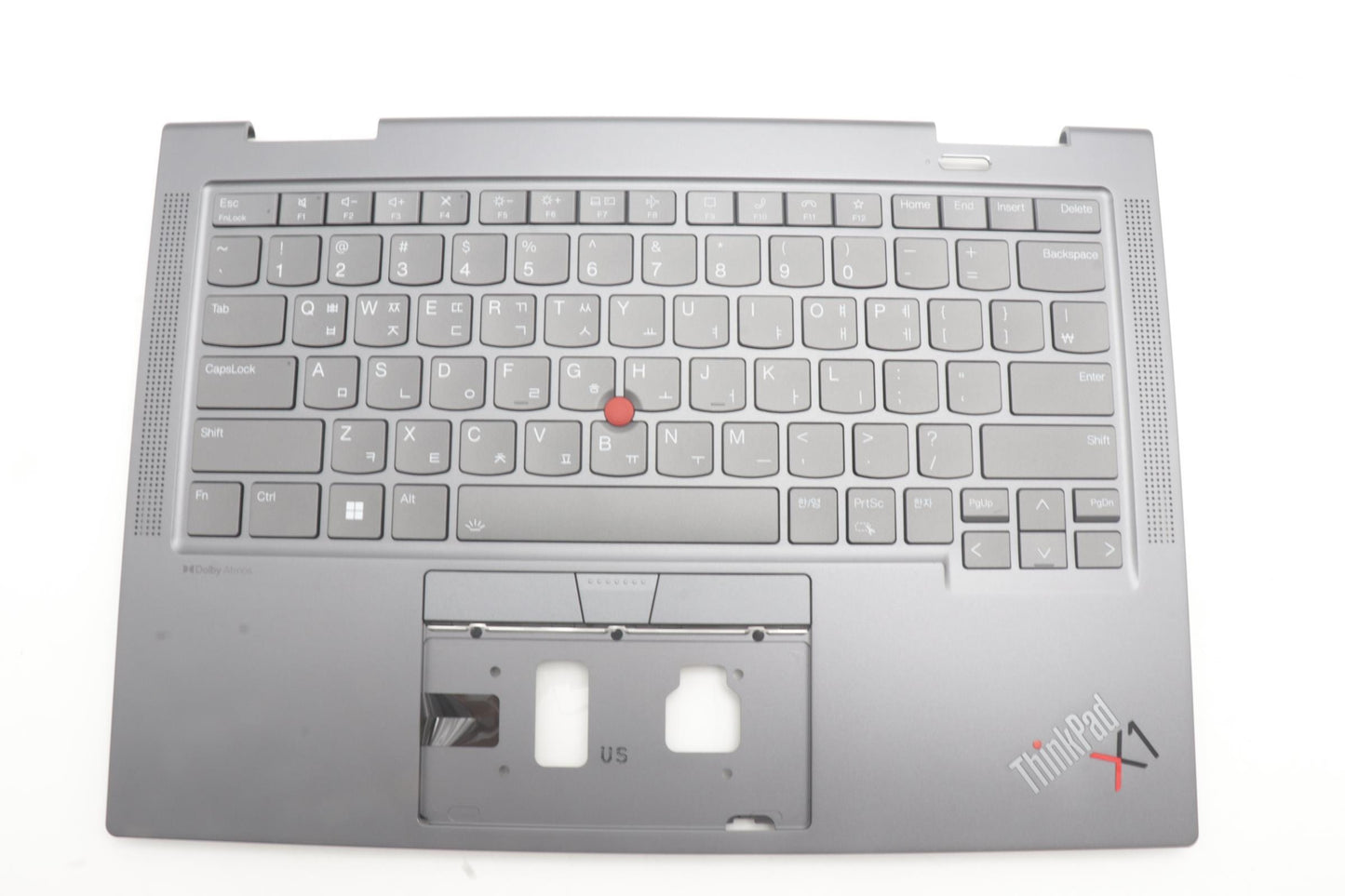 Lenovo Mech_Asm Bl Kb Gy Fpr Kor Chy - 5M11H62298