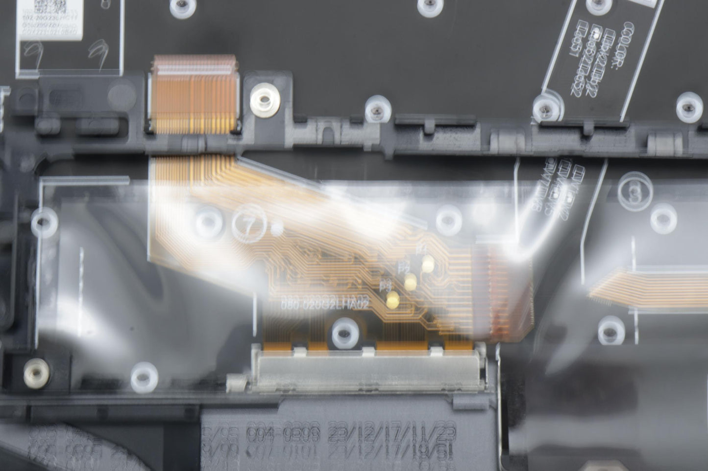 Lenovo Mech_Asm Bl Kb Gy Fpr Kor Chy - 5M11H62298