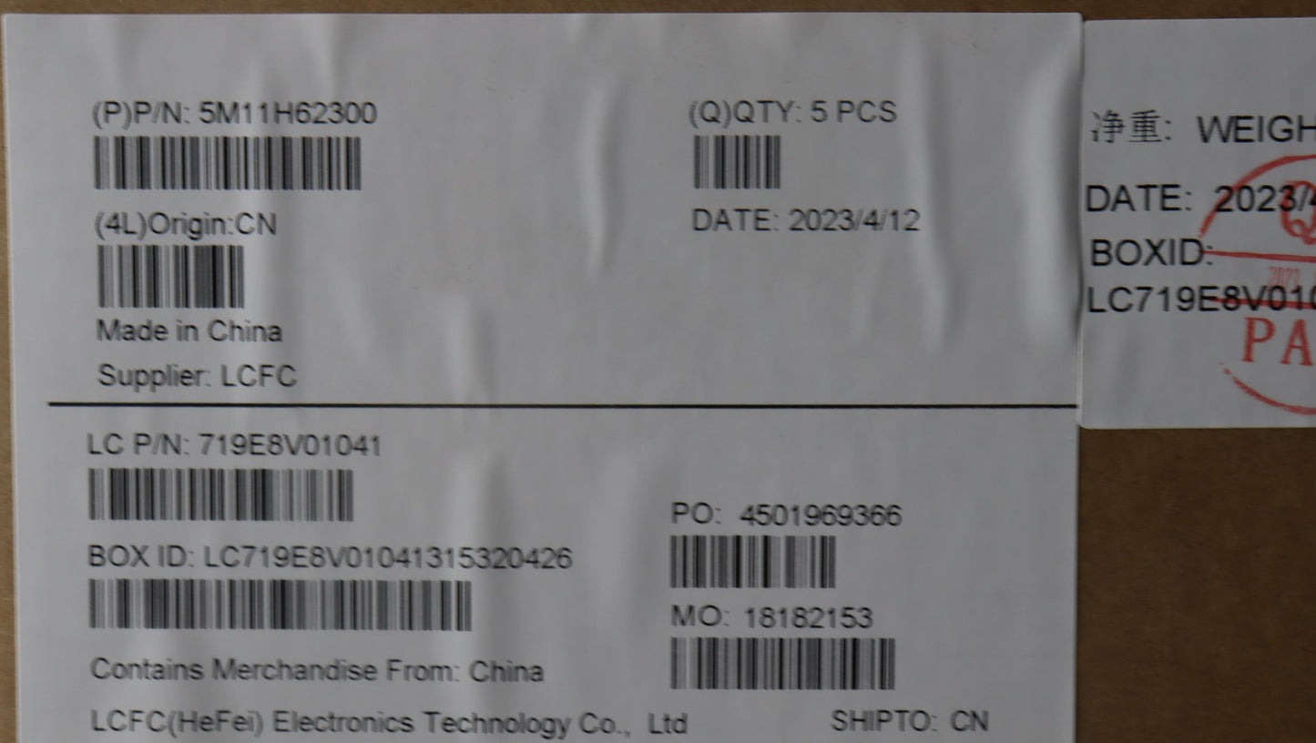 Lenovo Mech_Asm Bl Kb Gy Fpr Kor Srx - 5M11H62300