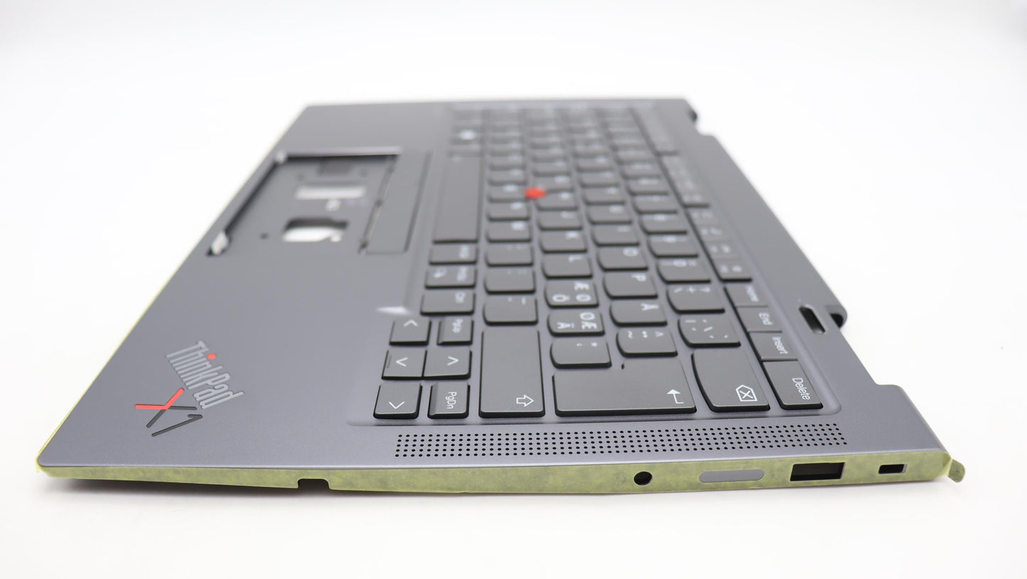 Lenovo Mech_Asm Bl Kb Gy Fpr Nordic S - 5M11H62311