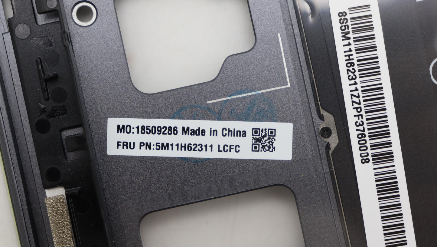 Lenovo Mech_Asm Bl Kb Gy Fpr Nordic S - 5M11H62311