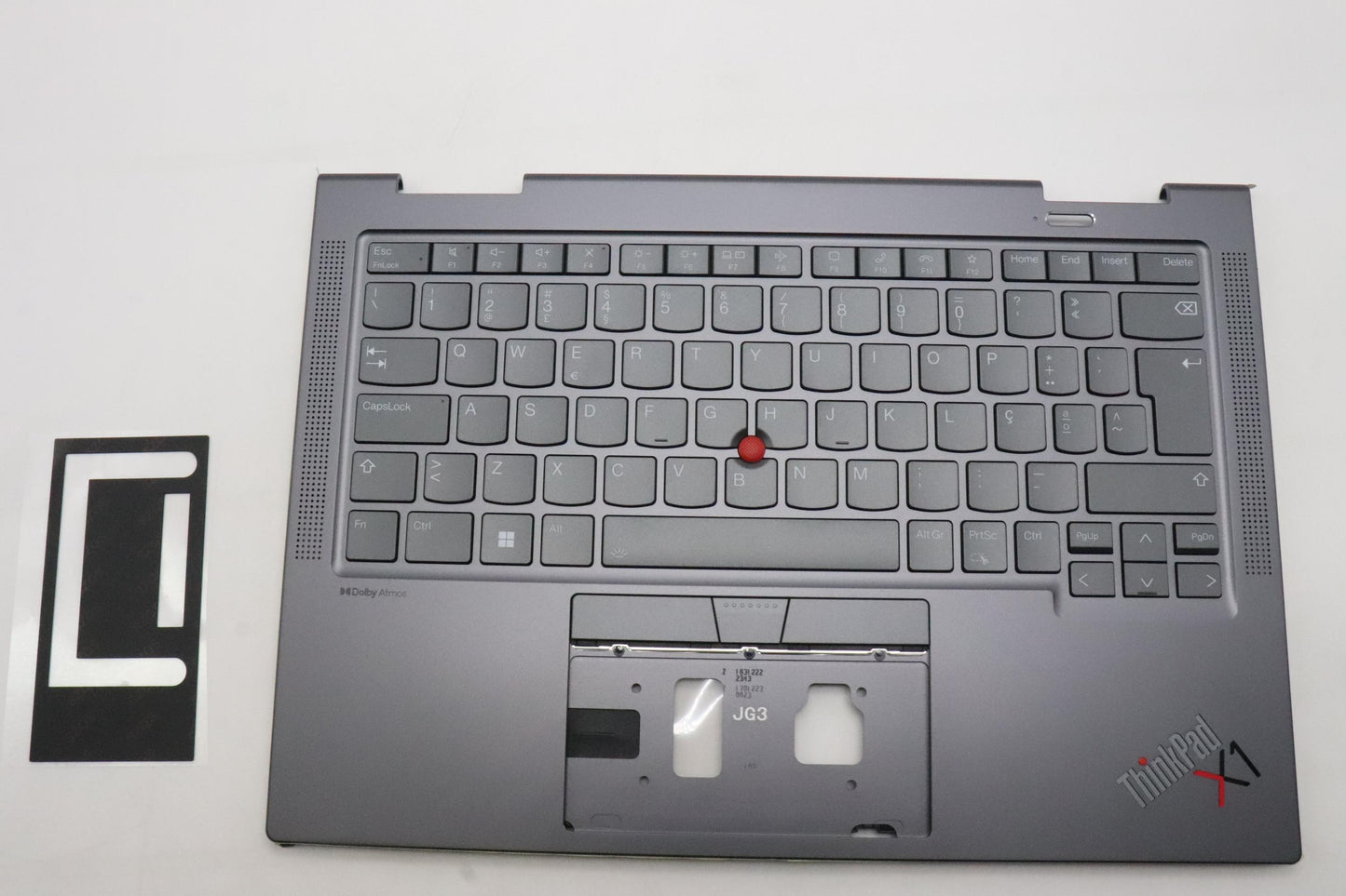 Lenovo Mech_Asm Bl Kb Gy Fpr Por Srx - 5M11H62315