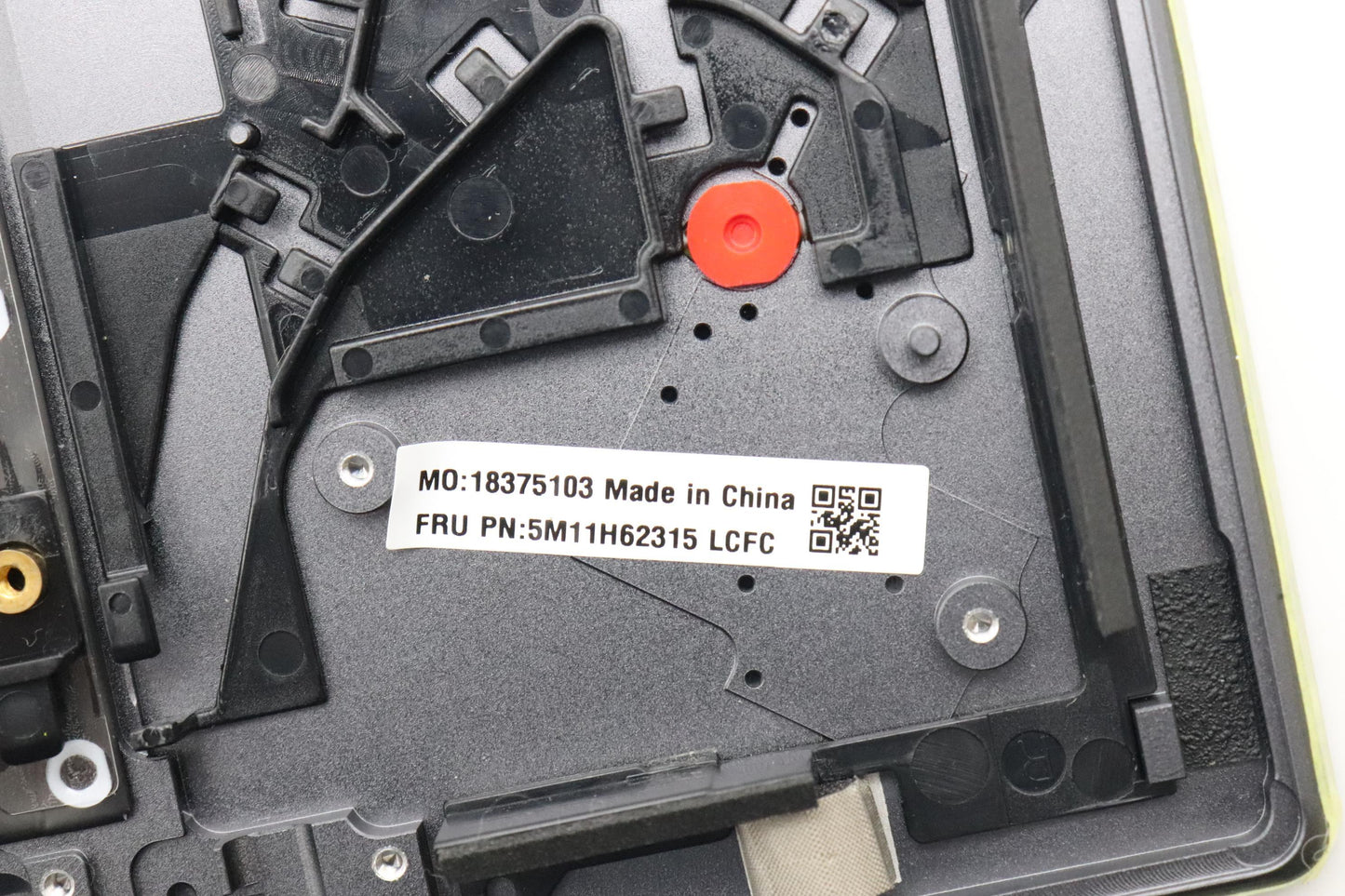 Lenovo Mech_Asm Bl Kb Gy Fpr Por Srx - 5M11H62315