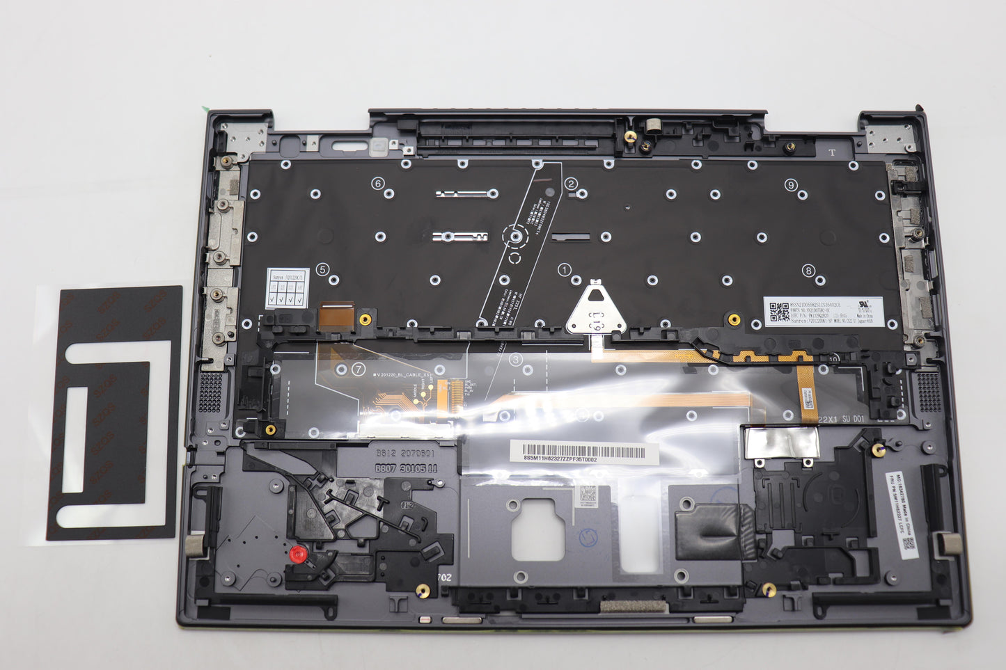Lenovo Mech_Asm Bl Kb Gy Fpr Spa Srx - 5M11H62327