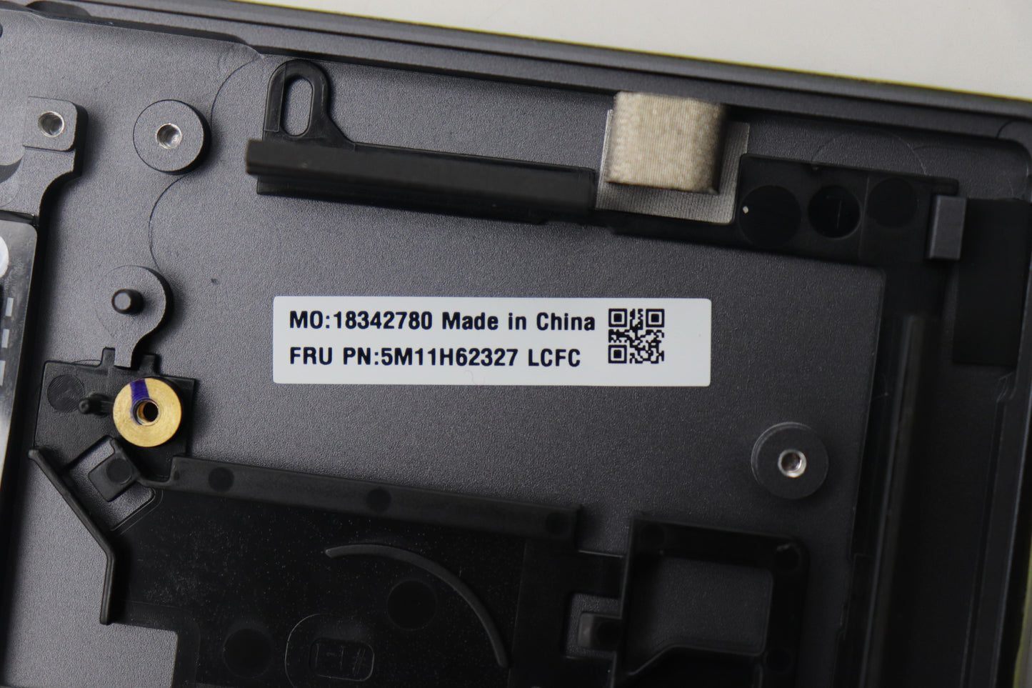 Lenovo Mech_Asm Bl Kb Gy Fpr Spa Srx - 5M11H62327