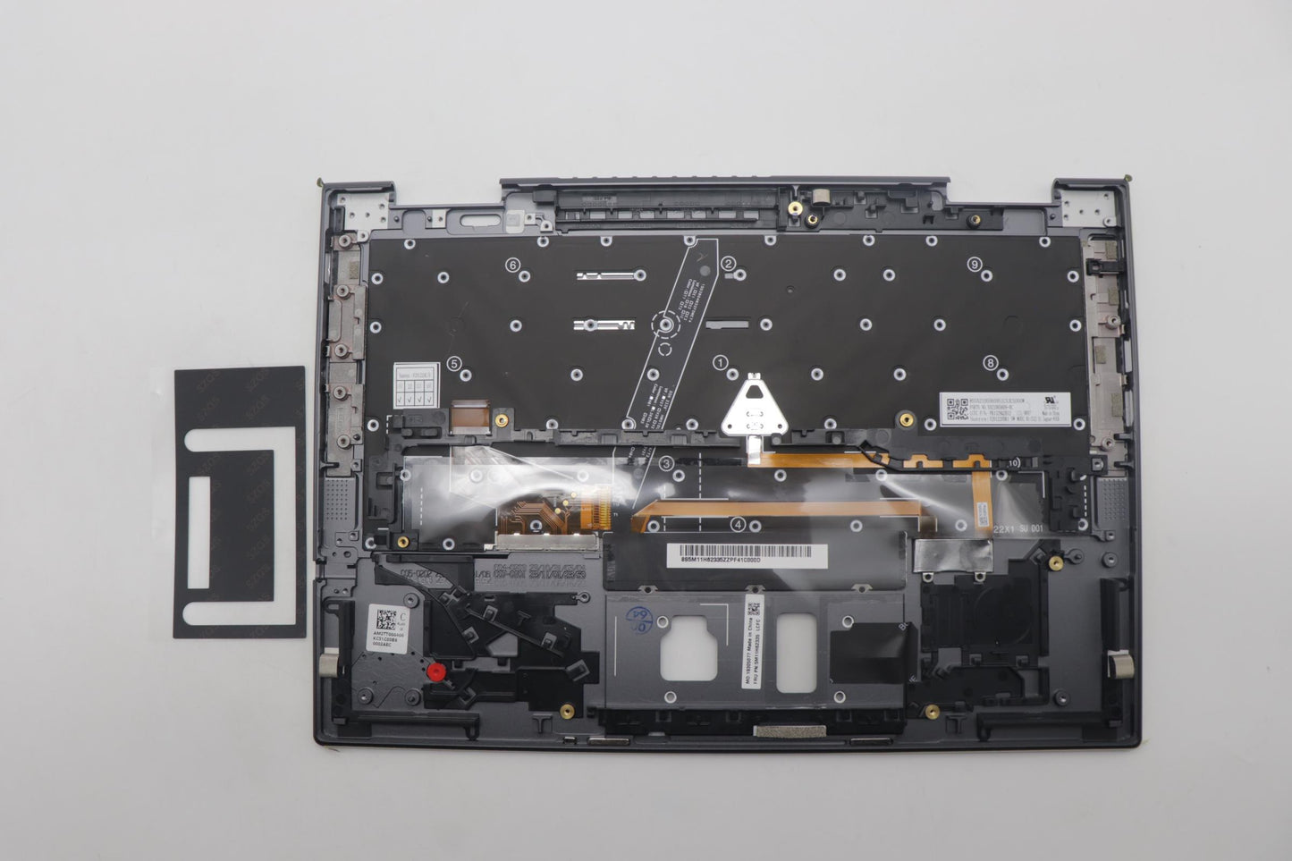Lenovo Mech_Asm Bl Kb Gy Fpr Sws Srx - 5M11H62335