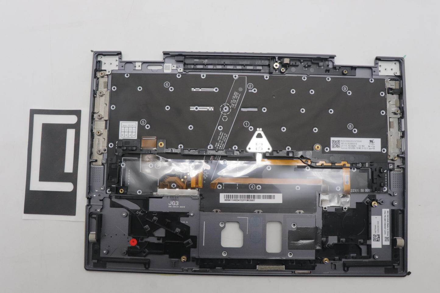 Lenovo Mech_Asm Bl Kb Gy Fpr Tur Srx - 5M11H62347