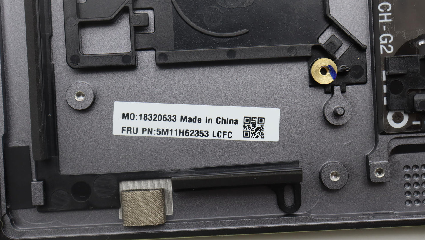 Lenovo Mech_Asm Bl Kb Gy Fpr Uke Chy - 5M11H62353