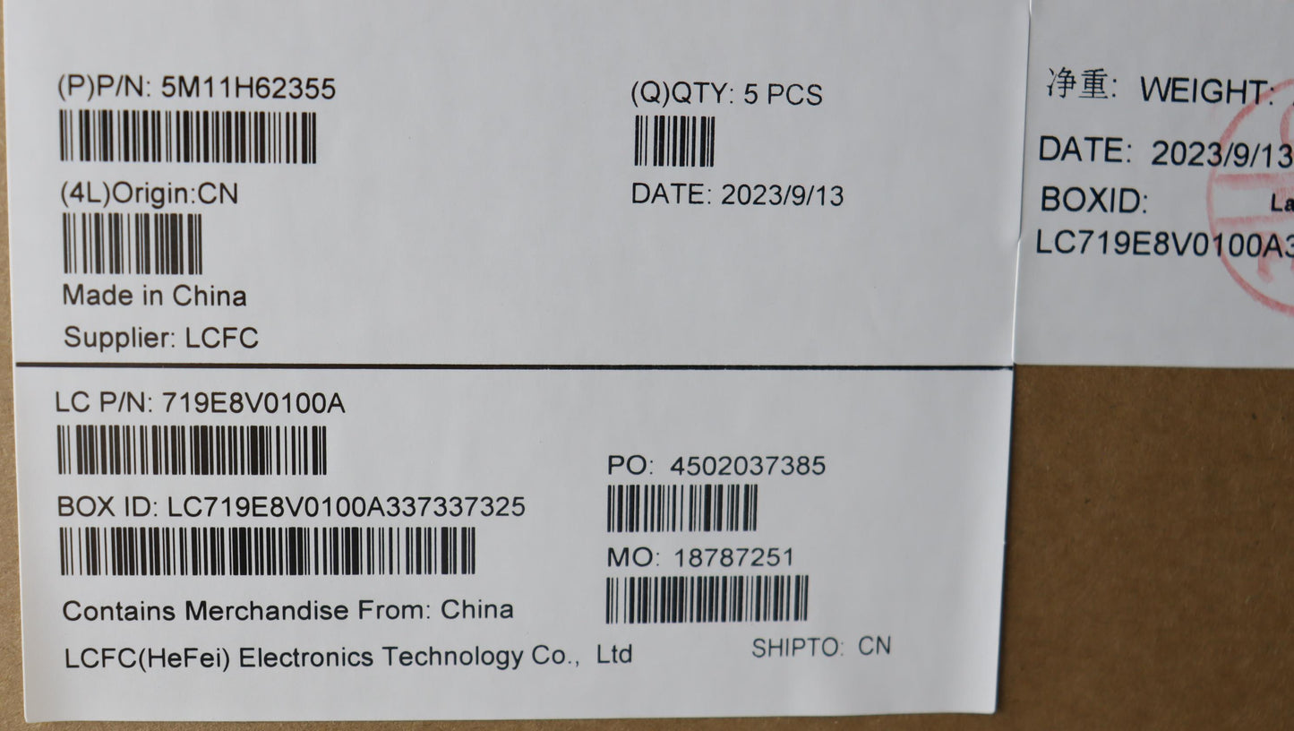 Lenovo Mech_Asm Bl Kb Gy Fpr Uke Srx - 5M11H62355