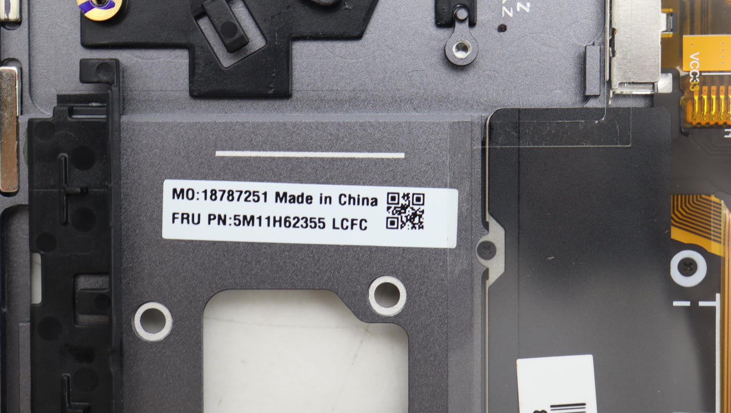 Lenovo Mech_Asm Bl Kb Gy Fpr Uke Srx - 5M11H62355