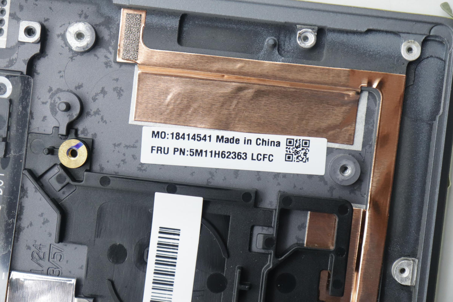 Lenovo Mech_Asm Bl Kb Gy Fpr Ww 058 F - 5M11H62363