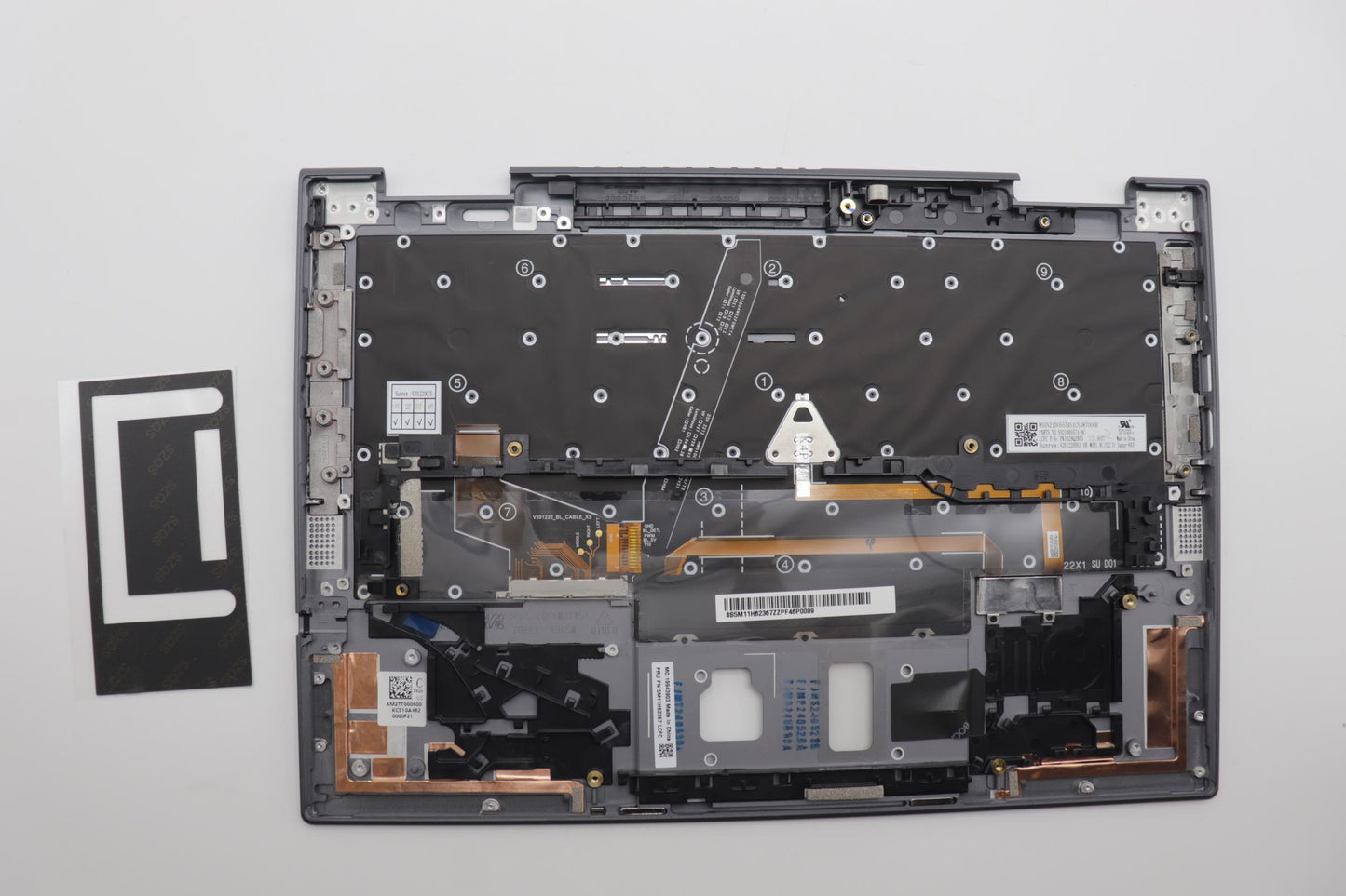 Lenovo Mech_Asm Bl Kb Gy Fpr Ww Ara S - 5M11H62367