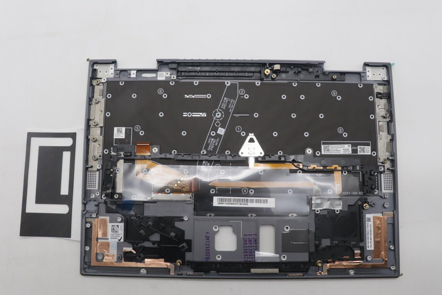 Lenovo Mech_Asm Bl Kb Gy Fpr Ww Bel C - 5M11H62369