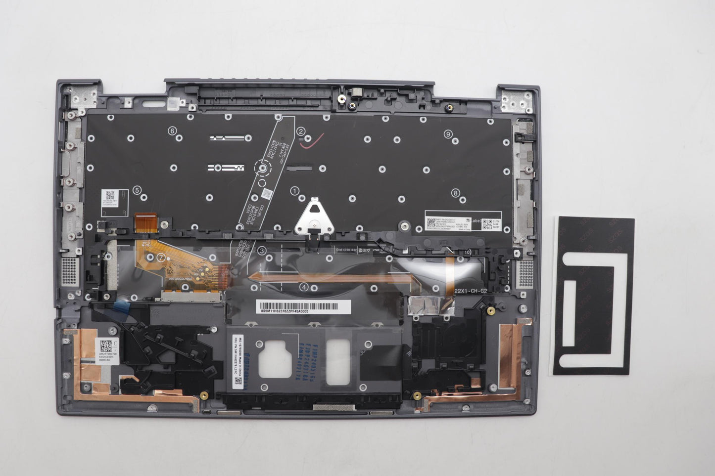 Lenovo Mech_Asm Bl Kb Gy Fpr Ww Brl C - 5M11H62378