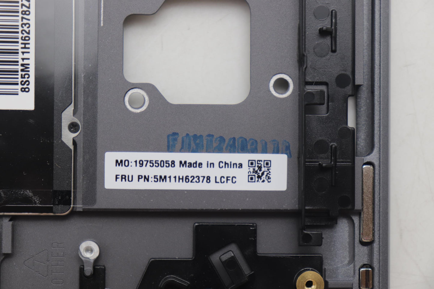 Lenovo Mech_Asm Bl Kb Gy Fpr Ww Brl C - 5M11H62378
