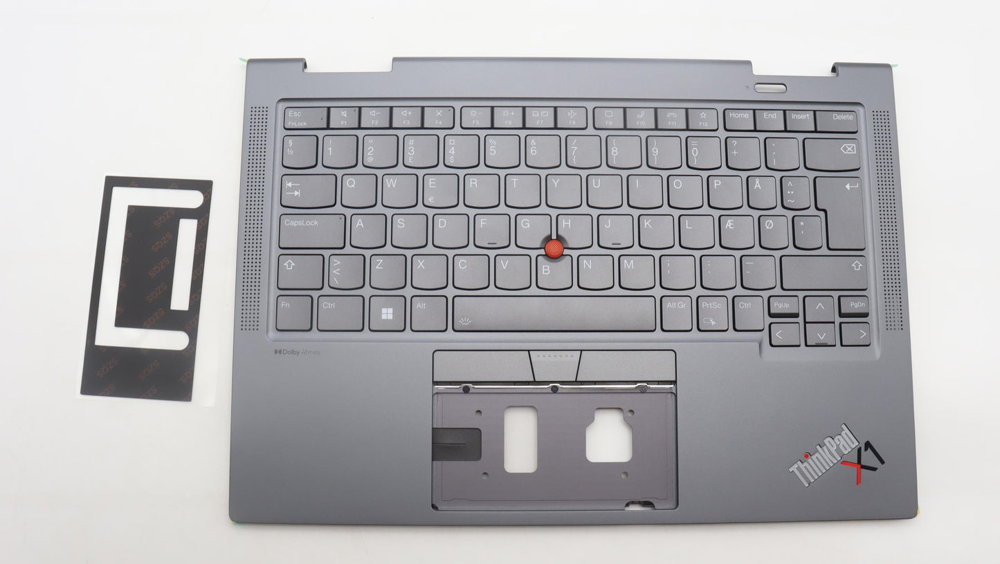 Lenovo Mech_Asm Bl Kb Gy Fpr Ww Den S - 5M11H62396