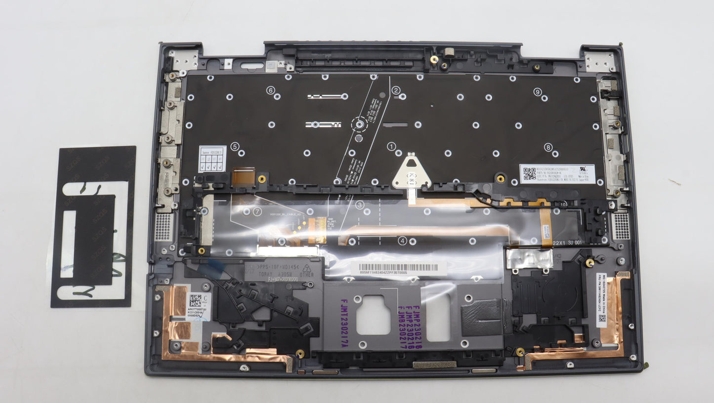 Lenovo Mech_Asm Bl Kb Gy Fpr Ww Est S - 5M11H62404
