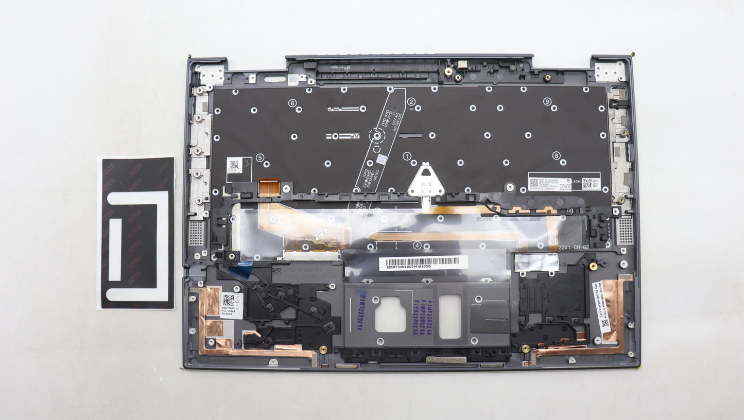 Lenovo Mech_Asm Bl Kb Gy Fpr Ww Fra C - 5M11H62410