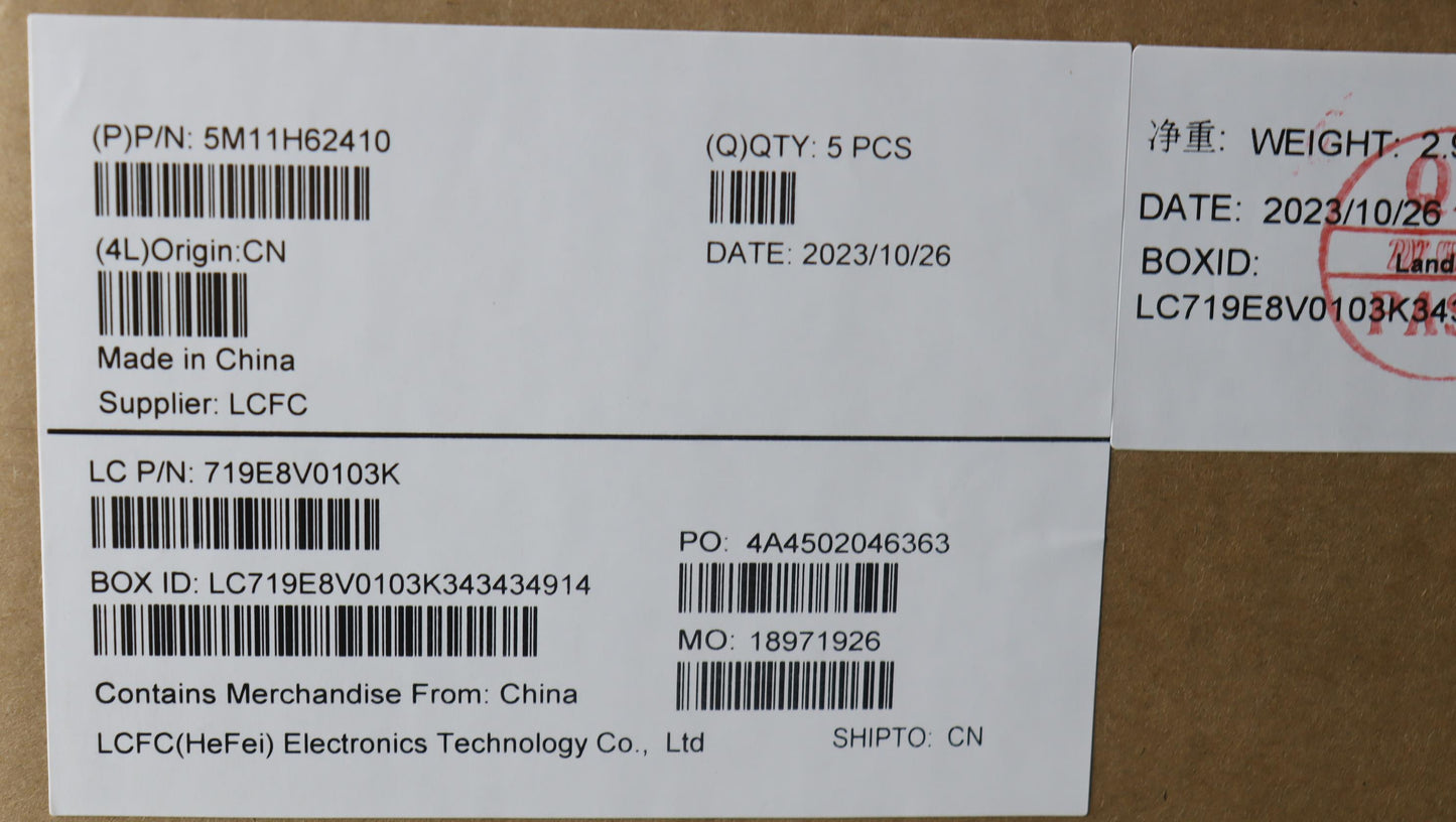 Lenovo Mech_Asm Bl Kb Gy Fpr Ww Fra C - 5M11H62410