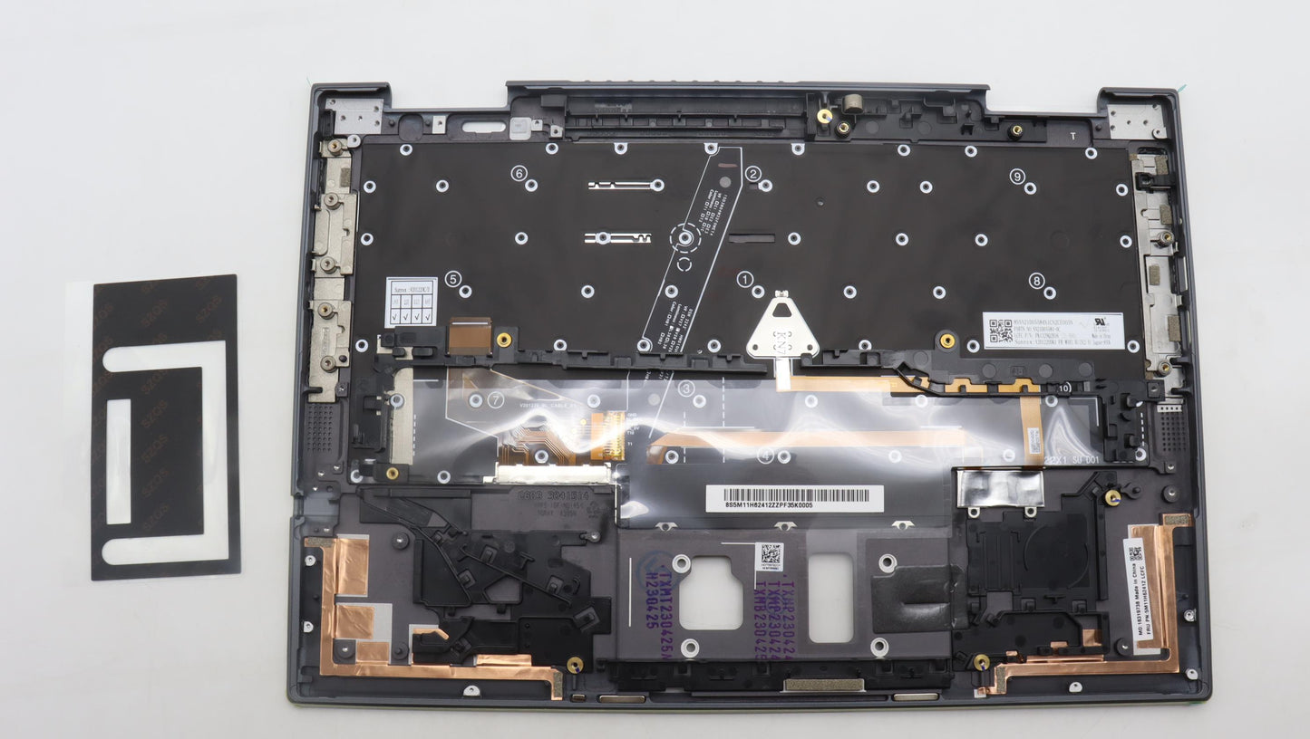 Lenovo Mech_Asm Bl Kb Gy Fpr Ww Fra S - 5M11H62412