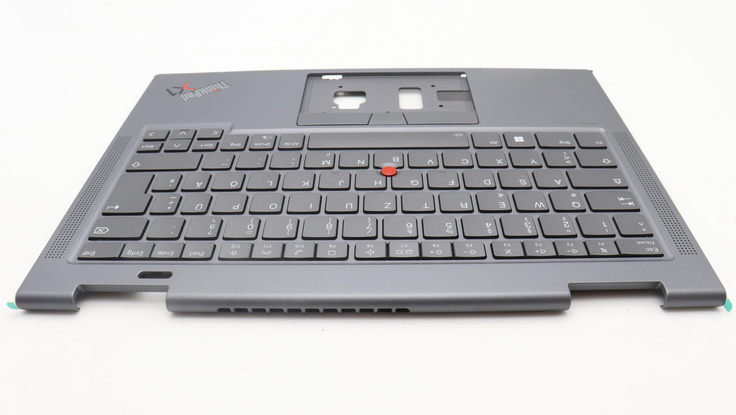 Lenovo Mech_Asm Bl Kb Gy Fpr Ww Ger S - 5M11H62420