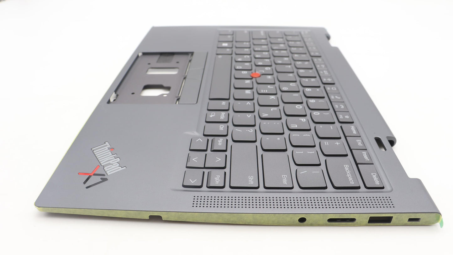 Lenovo Mech_Asm Bl Kb Gy Fpr Ww Gre S - 5M11H62424