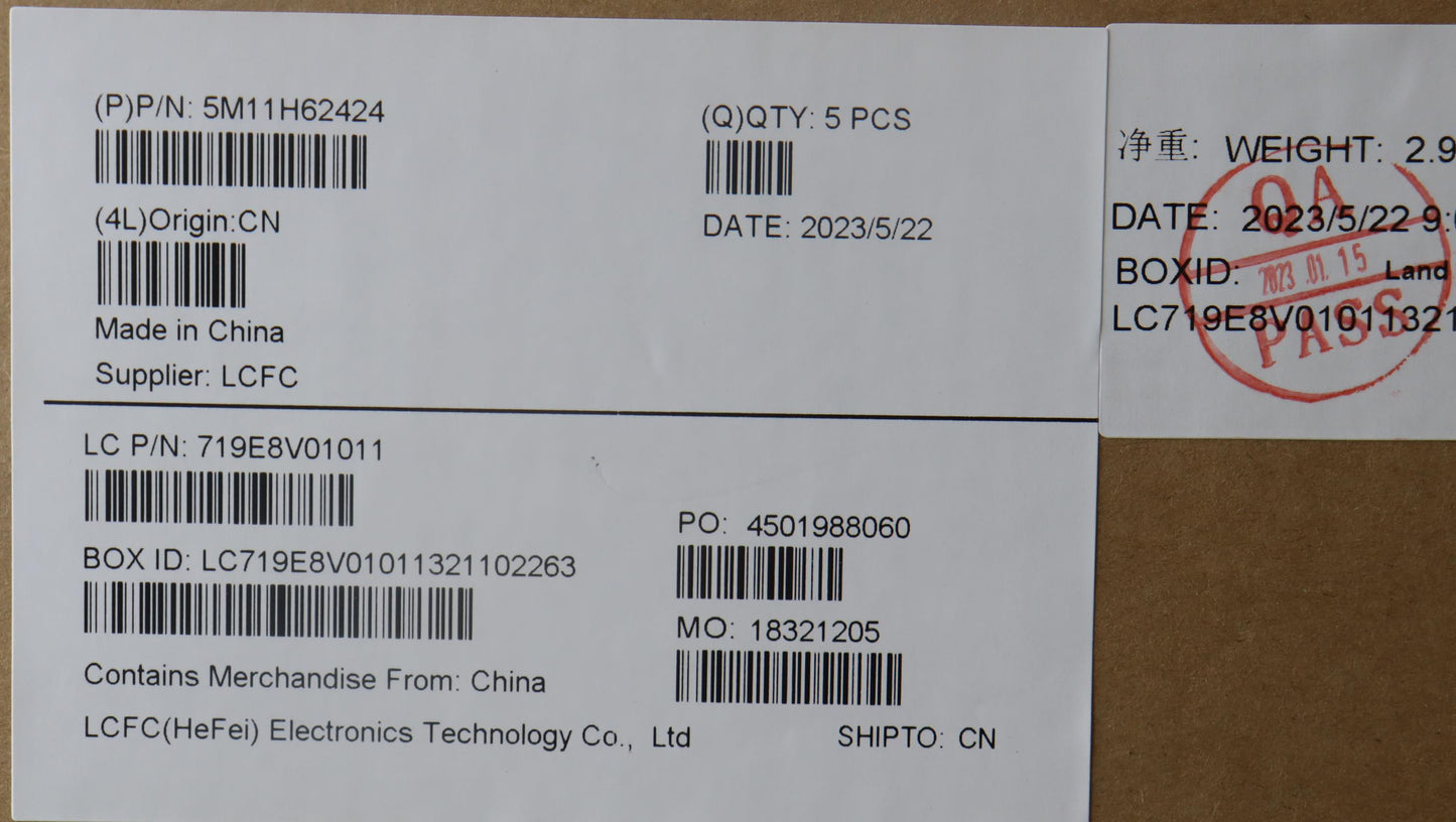 Lenovo Mech_Asm Bl Kb Gy Fpr Ww Gre S - 5M11H62424