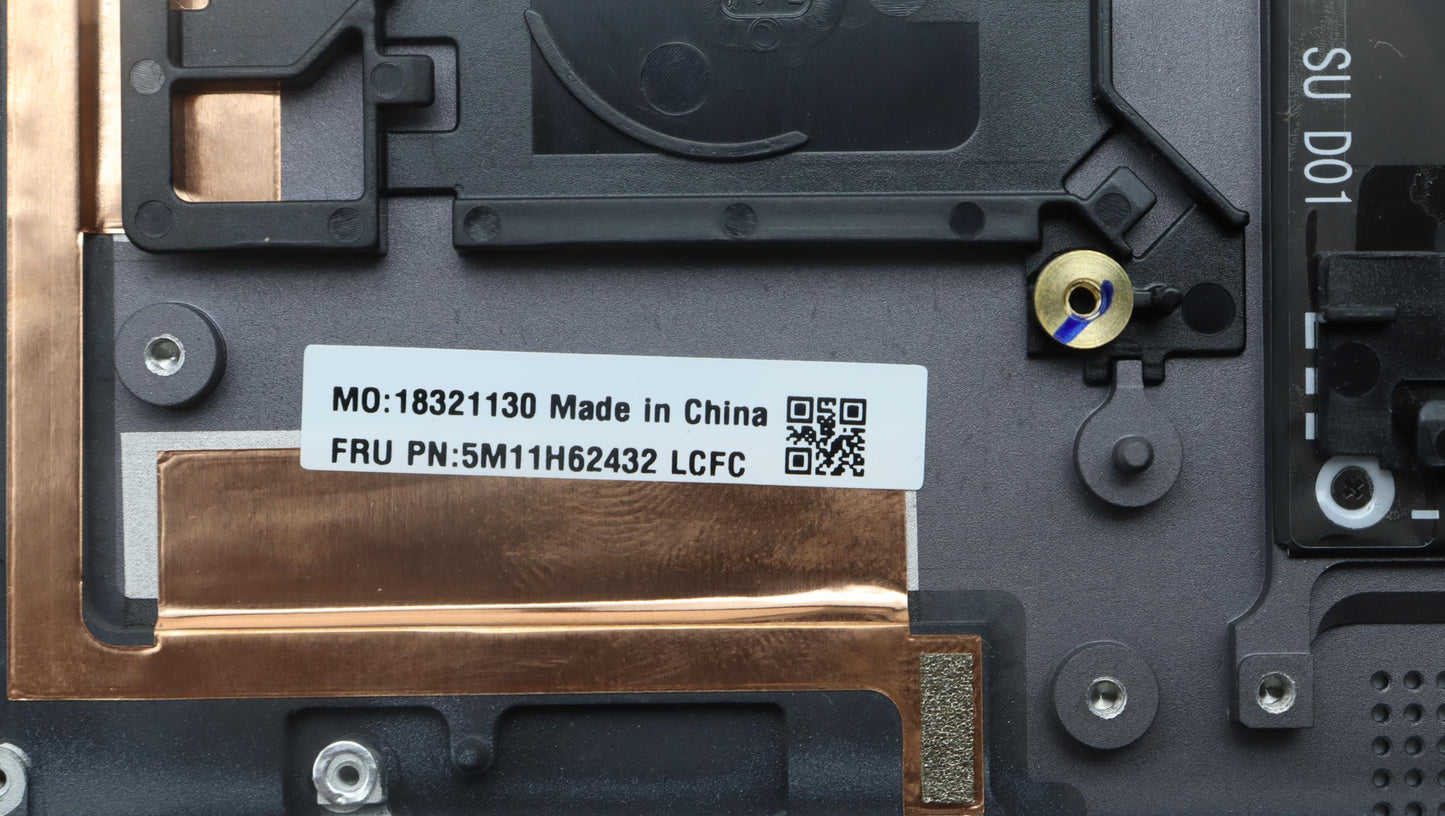 Lenovo Mech_Asm Bl Kb Gy Fpr Ww Hun S - 5M11H62432
