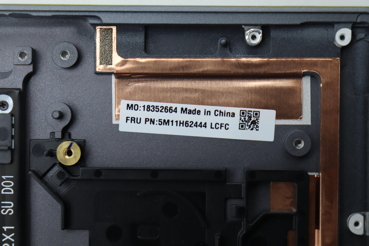 Lenovo Mech_Asm Bl Kb Gy Fpr Ww Ita S - 5M11H62444
