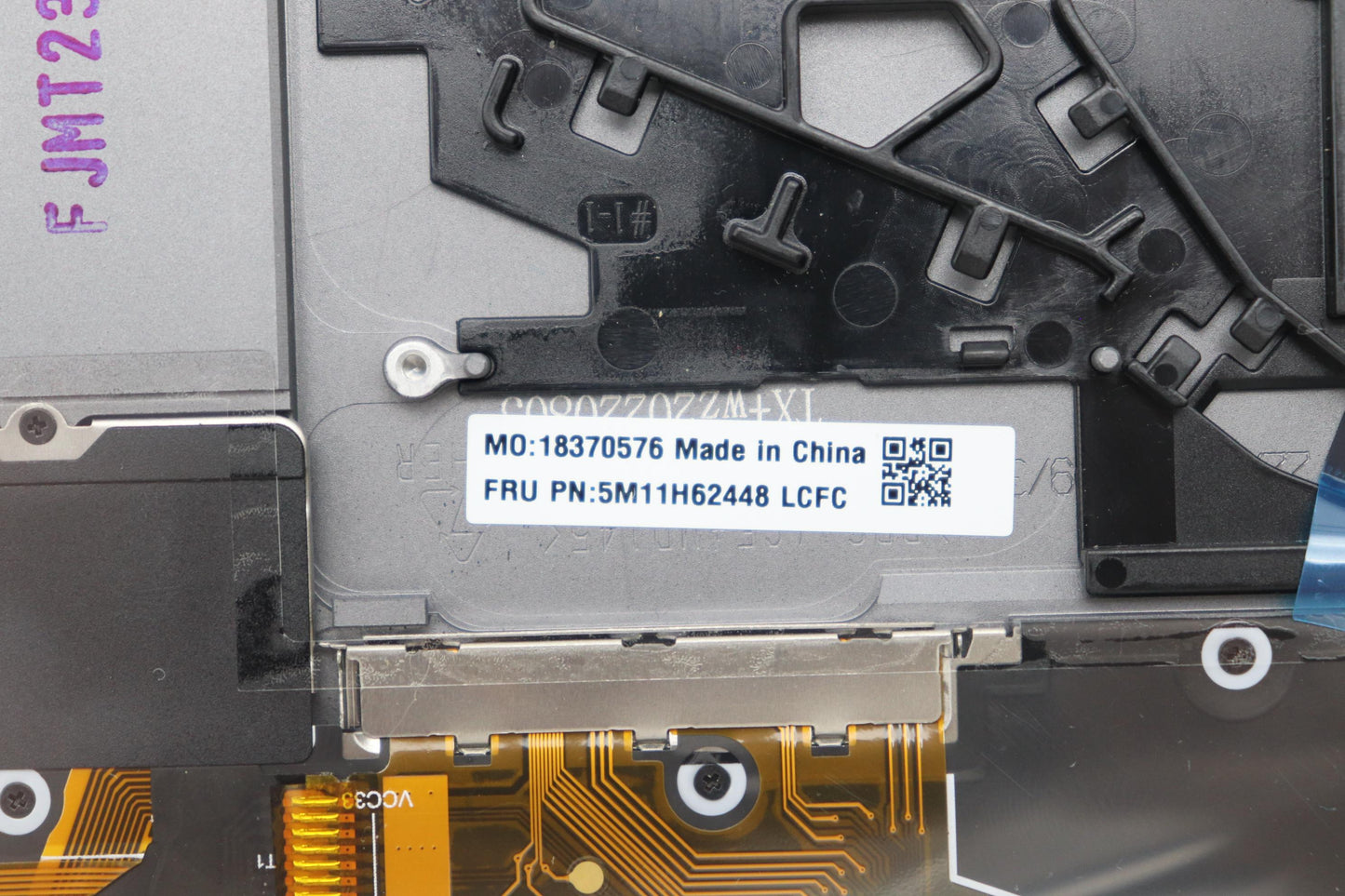 Lenovo Mech_Asm Bl Kb Gy Fpr Ww Jpn S - 5M11H62448