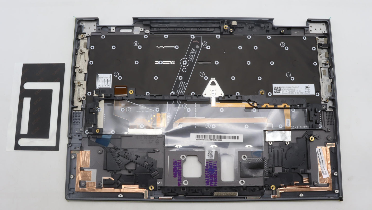 Lenovo Mech_Asm Bl Kb Gy Fpr Ww Kor S - 5M11H62451