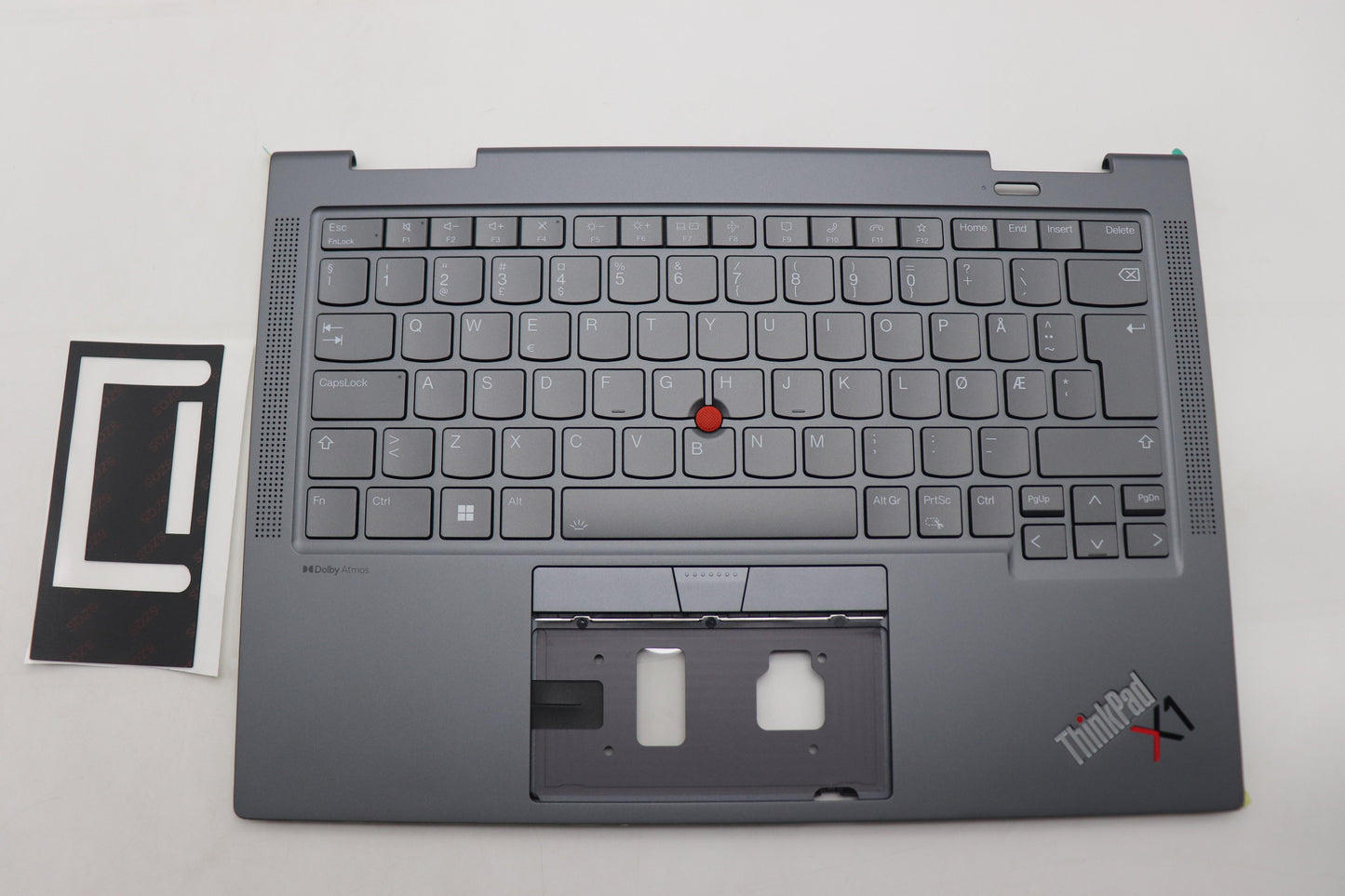 Lenovo Mech_Asm Bl Kb Gy Fpr Ww Nor C - 5M11H62457